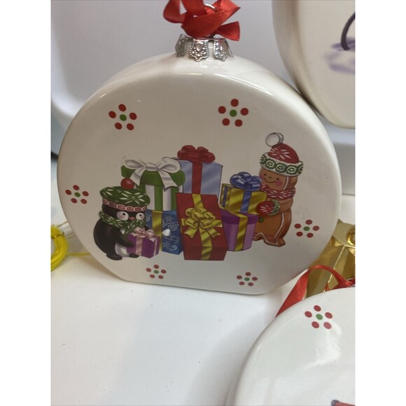 Temptations by Tara Christmas Ornament Table Shelf Decor Recipes Set Of 4 - Picture 3 of 9